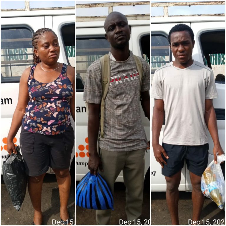 LAWMA Cracks Down on Waste Violators in Lagos, Three Arrested
