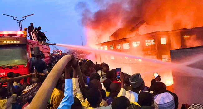 Billions Lost, Seven Missing in Kano Market Fire Disaster