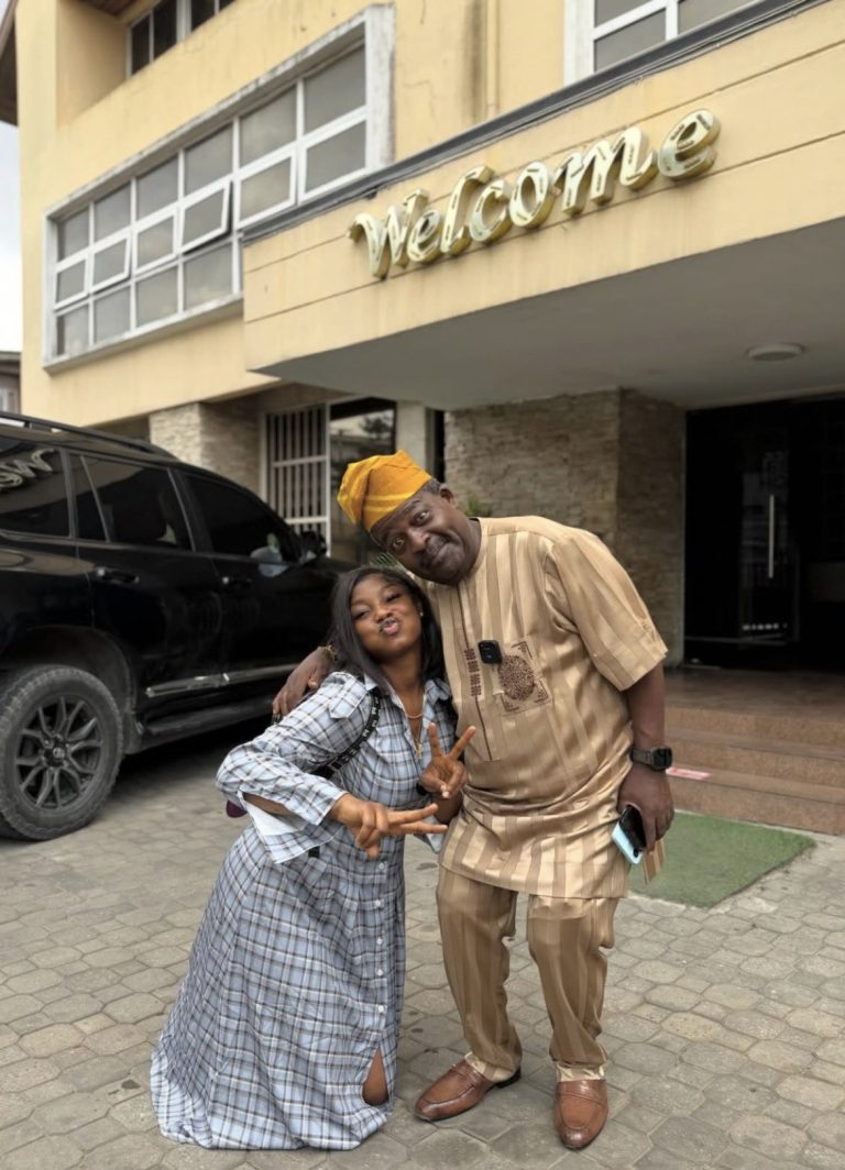 King Mitchy Gifts Papa Ajasco, Social Media Reacts