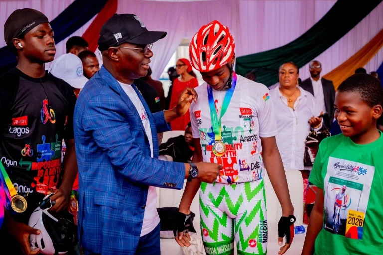 Lagos Governor Supports Autism Advocacy as Teen Achieves World Record