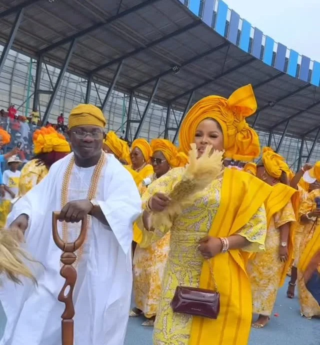 Mixed Reactions Trail Aso Ebi Display at Ibadan School Sports Day