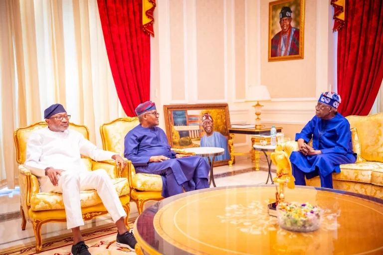 Otedola, Dangote Visit Tinubu on Easter, Discuss Economy, Reforms