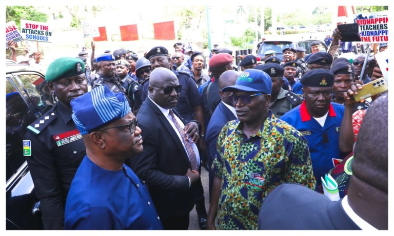 Abuja Protest: Wike Promises Safe Return of Abducted Teachers, Pupils