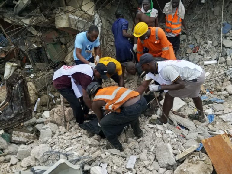 Infant Among Eight Killed in Lagos Building Disaster