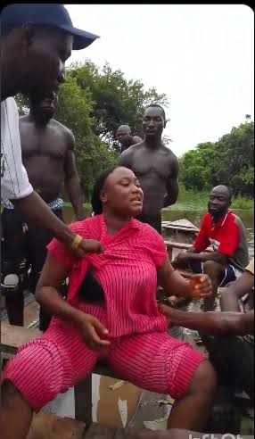 Woman Held for Throwing Disabled Child Into River