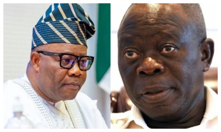 Akpabio, Oshiomhole Clash Over Fasina’s Nomination