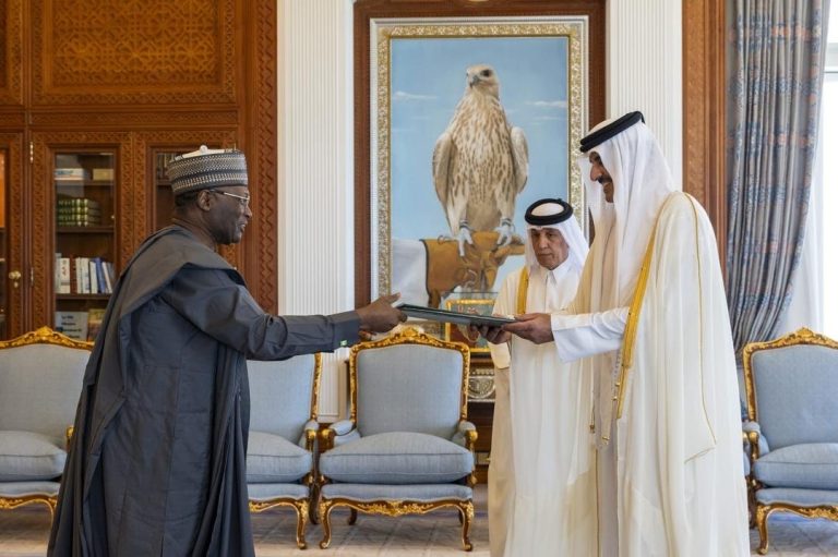 Ex-INEC Chairman Mahmood Yakubu Begins Diplomatic Mission in Qatar