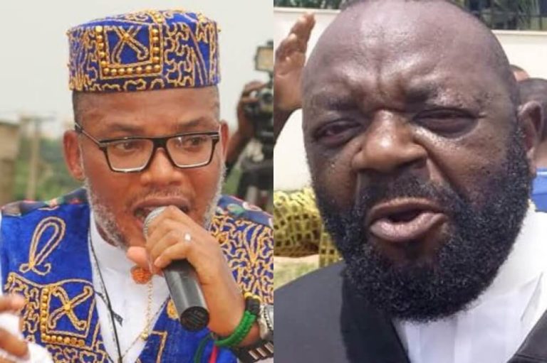 Kanu Sacks Longtime Lawyer Ejiofor from Prison