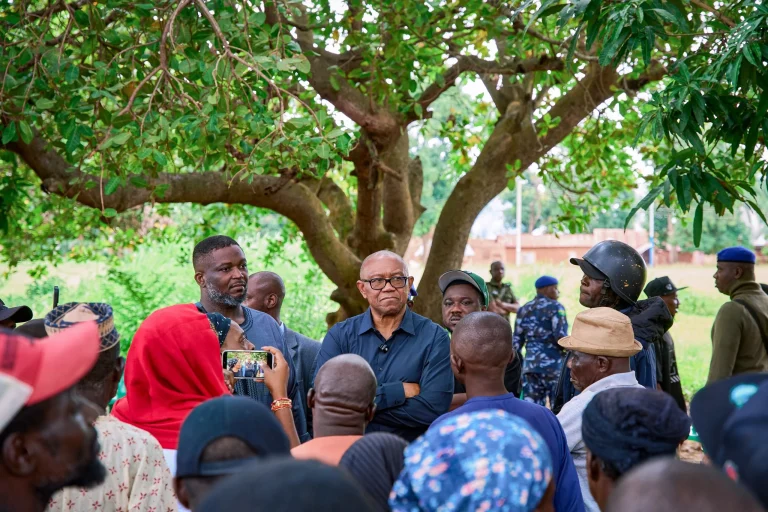 Obi Visits Benue Communities, Calls for Stronger Security