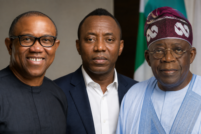 Tinubu, Obi, Sowore, Others Sign Peace Accord